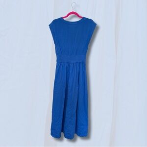 LOFT Women's Midi Dress in Vibrant Blue